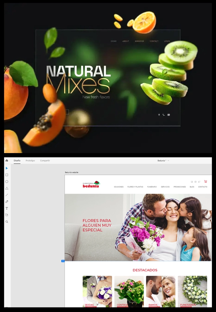 Paginas web UX corporativas, Zeus Studio